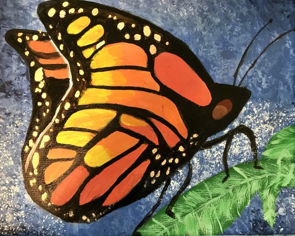 Butterfly Tile Art