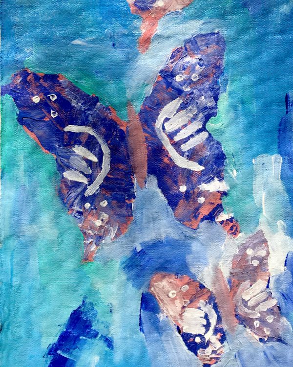 Butterfly Tile Art - II