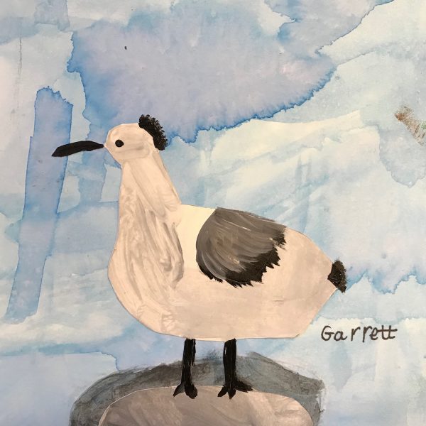 Sea Life Tile Art - Sea Gull - IIII