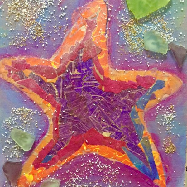 Sea Life Tile Art - Starfish